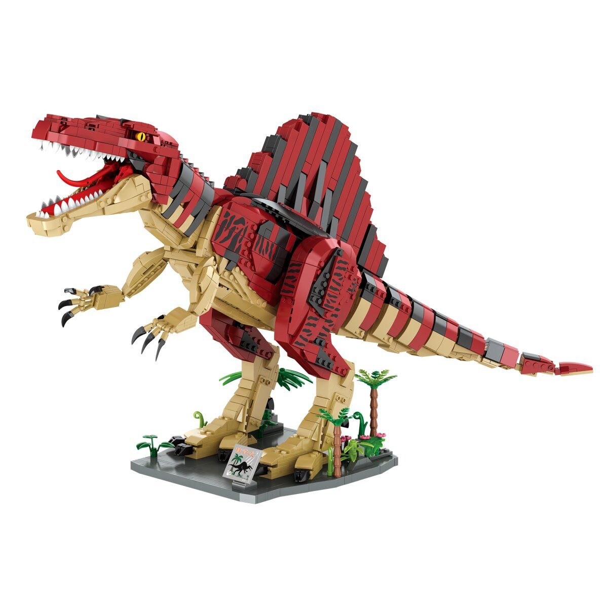 Woma WOMA Spinosaurus Dinosaurier Klemmbausteine Spielbausteine