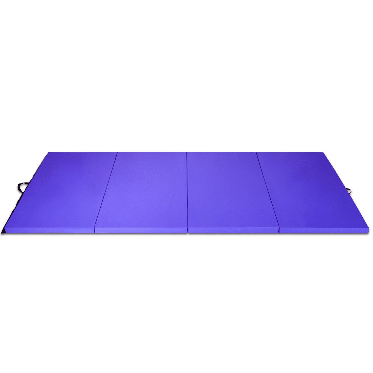 COSTWAY Gymnastikmatte Yogamatte Fitnessmatte, 305 x 122 x 5 cm faltbar