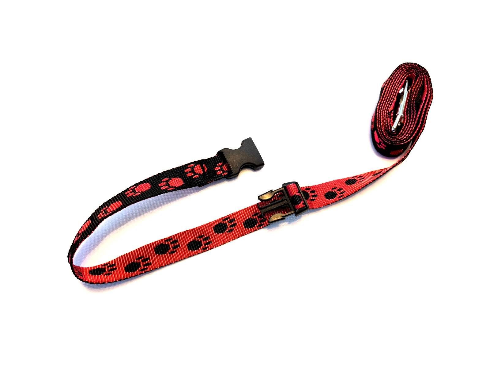 PaulZdrada Hundeleine Hundeleine Schleppleine für Hunde - Laufleine Pfoten, Premium Material ISO.DE Trusted Shops