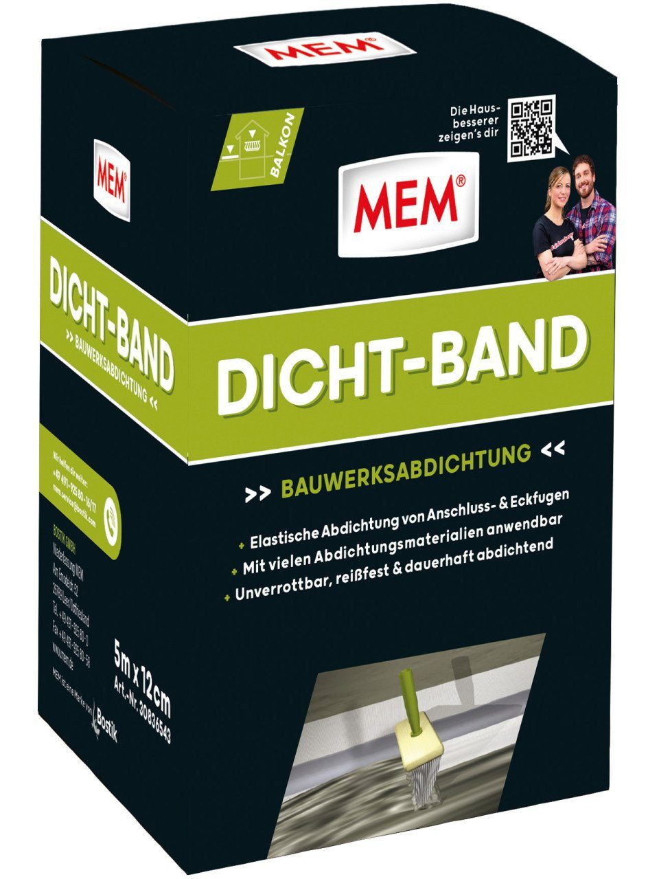 MEM Bauchemie Dichtband MEM Dicht-Band 5 m