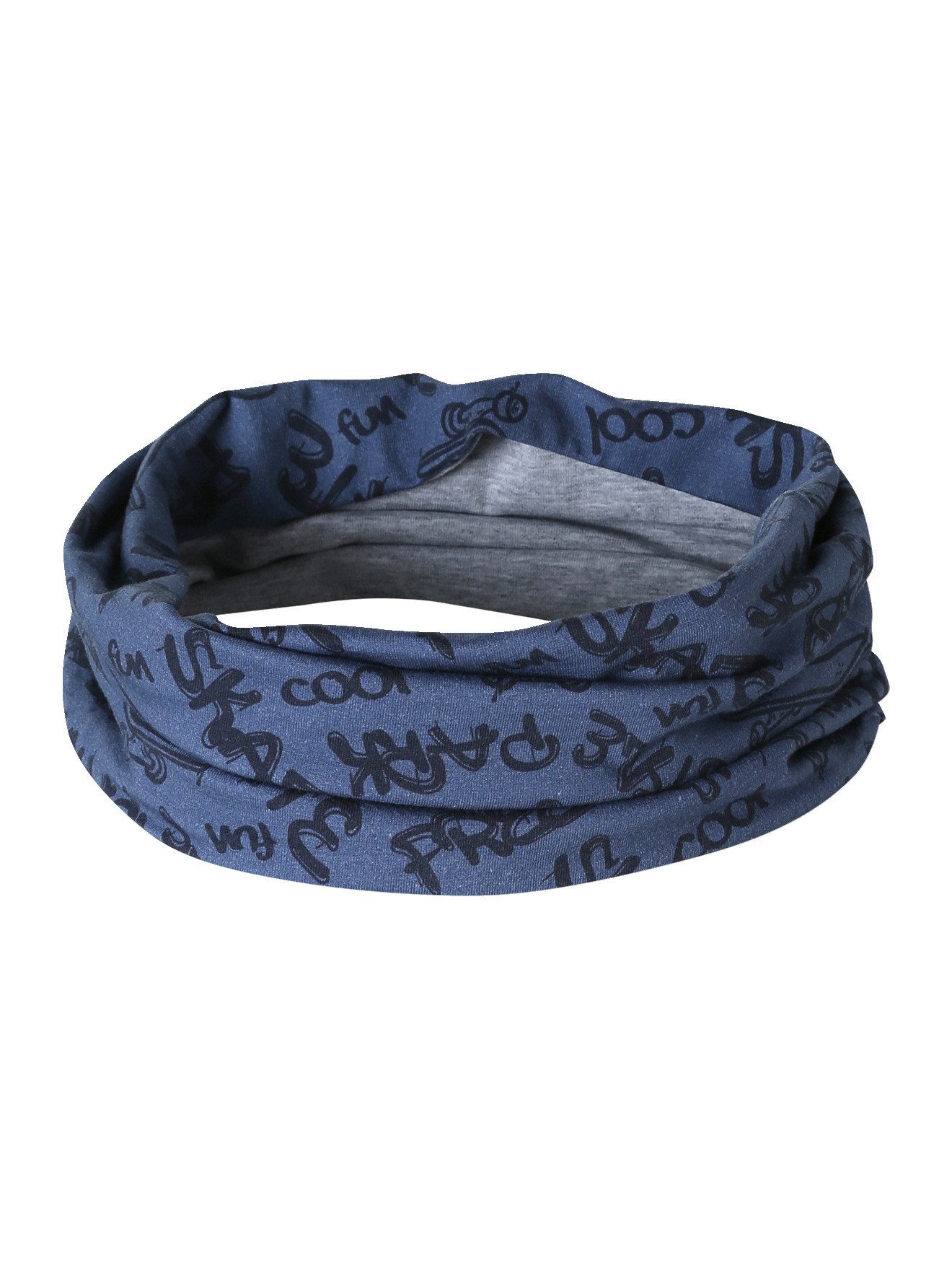 vertbaudet Schal Schlauchschal mit Skate-Print Jungen