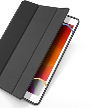 Dux Ducis Tablet-Hülle DUX DUCIS Buch Tasche Hartschale mit Smart Sleep Standfunktion für Apple iPad 10.2" (2019) Tablet Hülle Brieftasche Schutzhülle Schwarz