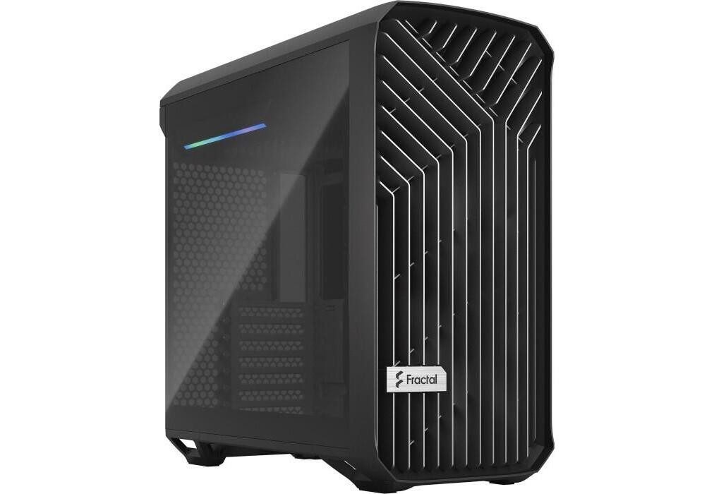PC-Gehäuse Fractal Design Torrent Compact Black TG Dark Tint