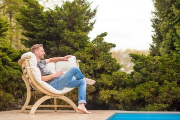 Amazonas Loungeset Siena mit zwei Papasansesseln, Sofa und Beistelltisch, (Natura)