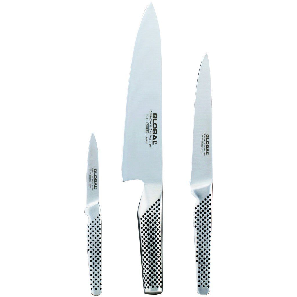 Messer-Set Messerset G-21524: Kochmesser + Kleines Schälmesser + Universalmesser
