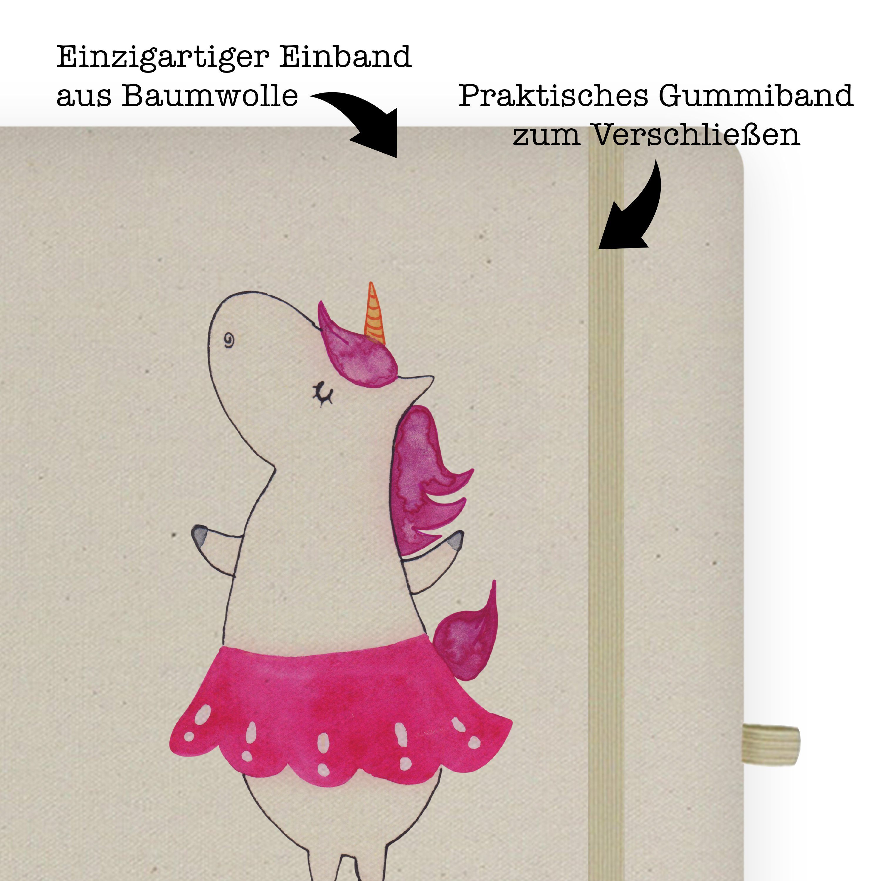 Mr. & Mrs. Panda Geschenk, Notizbuch Unicorn, & Notizen, - Einhorn - Einhorn Mr. Mrs. Ballerina Panda Transparent