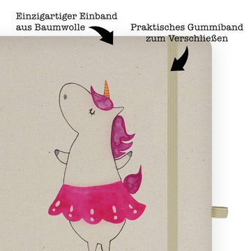 Mr. & Mrs. Panda Notizbuch Einhorn Ballerina - Transparent - Geschenk, Notizen, Unicorn, Einhorn Mr. & Mrs. Panda, Hardcover