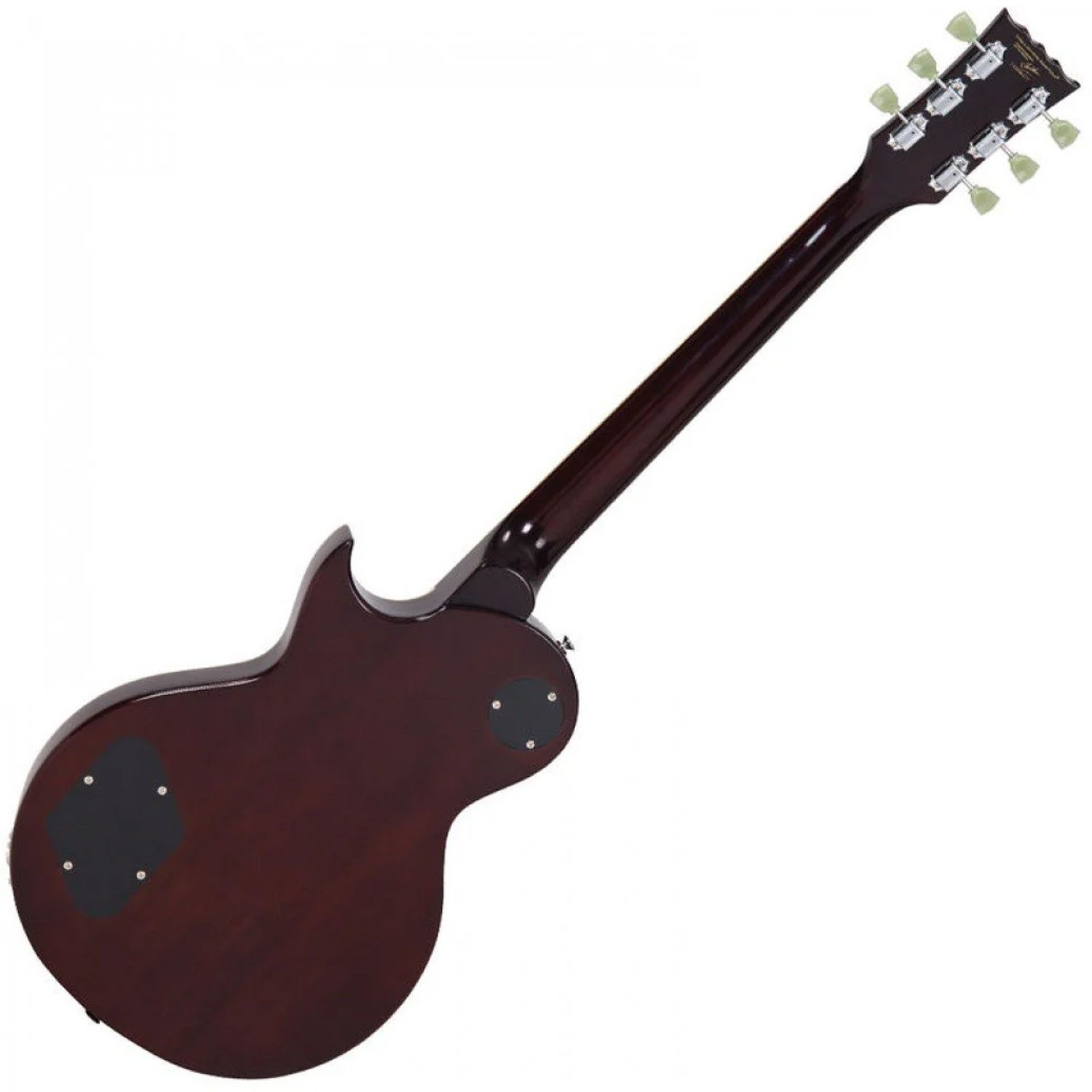 Vintage Guitars E-Gitarre Vintage E-Gitarre V100GT Reissued Gold Top, LP-Style Form, Reissued Serie, 1-St., E-Gitarre, Mit Wilkinson Hardware