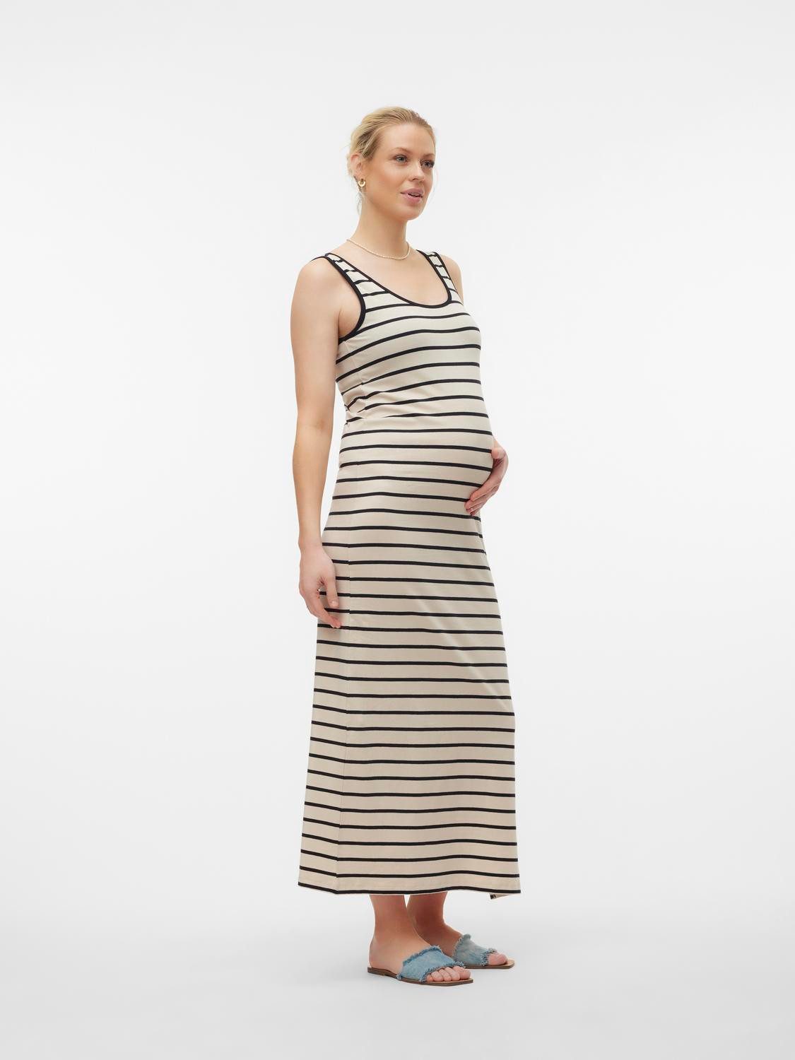 Jerseykleid MLEVA YD SL JRS MAXI DRESS A. NOOS
