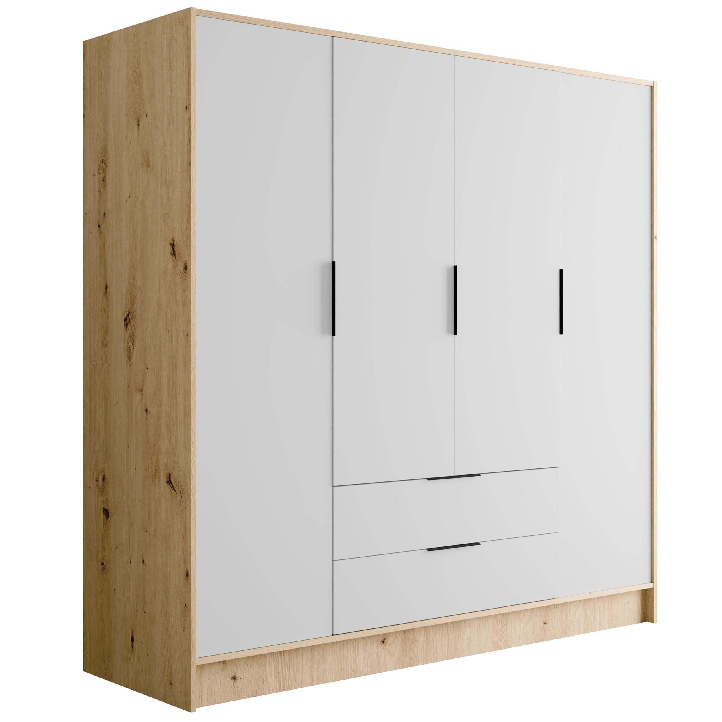 ALTDECOR Drehtürenschrank KOLIN (Kleiderschrank Garderobenschrank mit günstig online kaufen