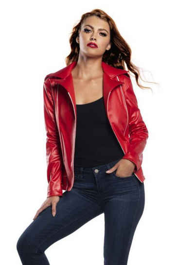 Rubie´s Kostüm Riverdale Cheryl Blossom Jacke, Lizenzierte Jacke mit Gang-Aufdruck zur beliebten Fernsehserie