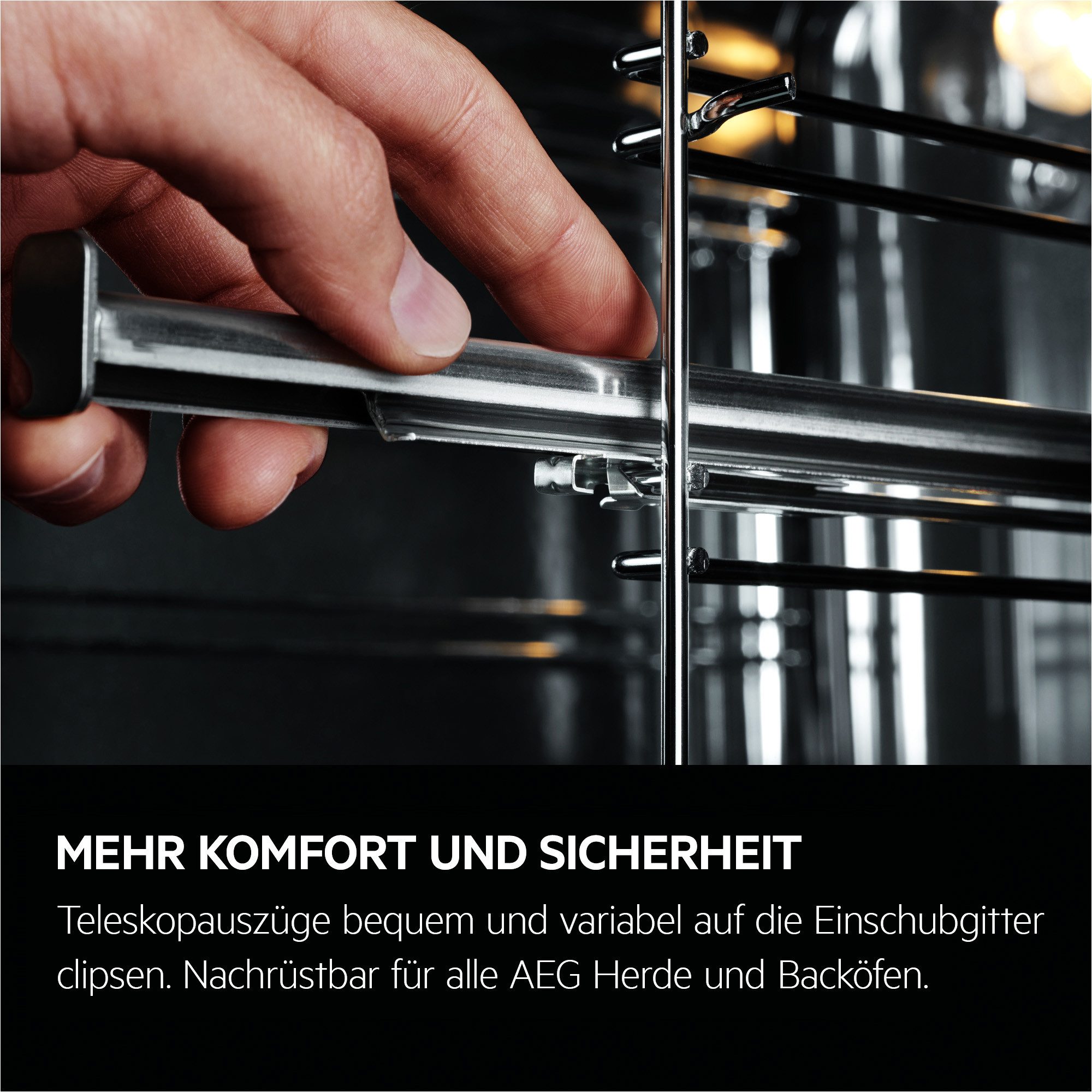 AEG Pyrolyse Backofen 7000 TE7PB62WAB, Pyrolyse-Selbstreinigung, Müheloses Kochen: Full‑Touchdisplay mit Kochassistent, Made in Germany – Bild 3 von 5