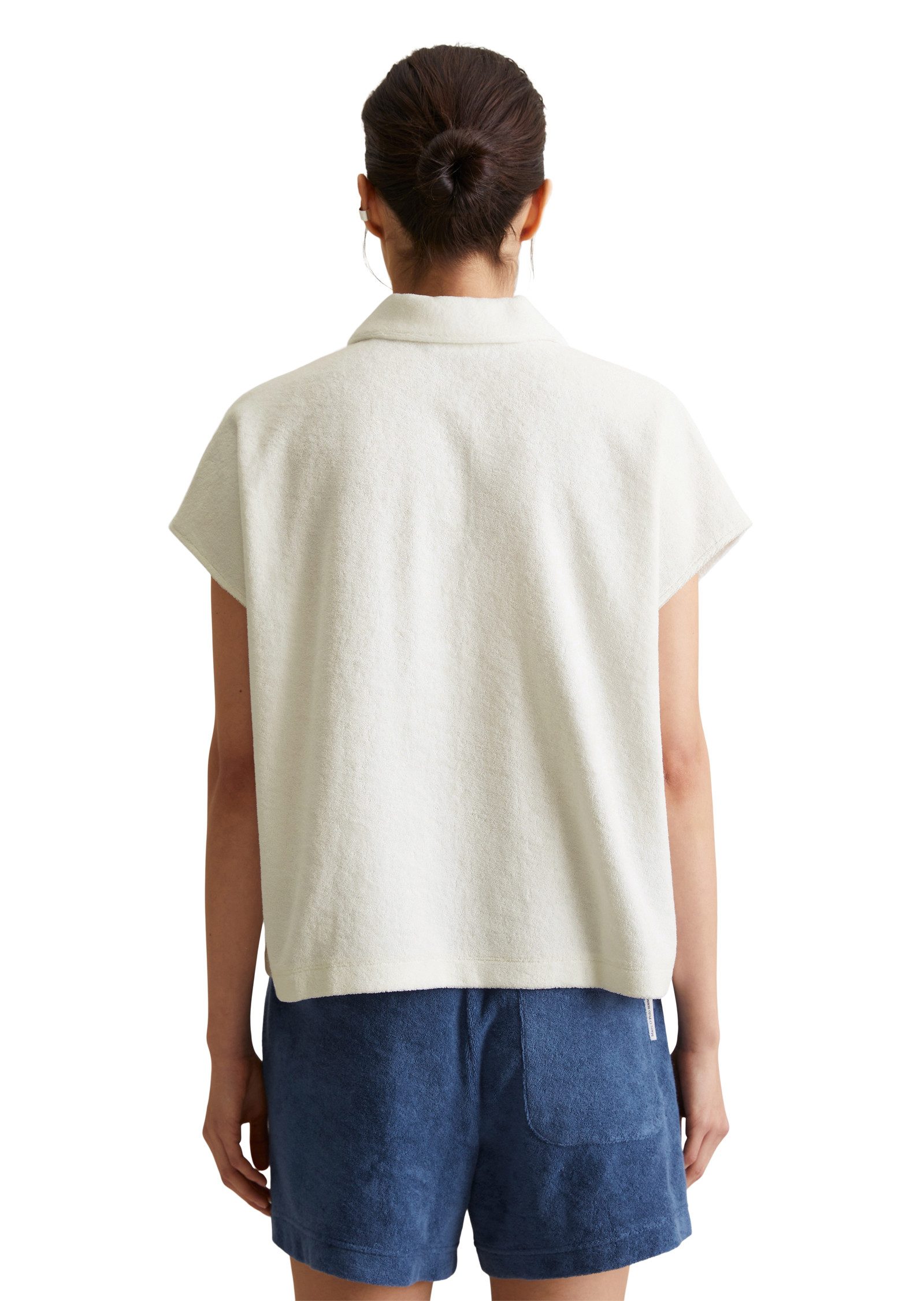 Marc O'Polo DENIM Poloshirt aus Frottee, günstig online kaufen