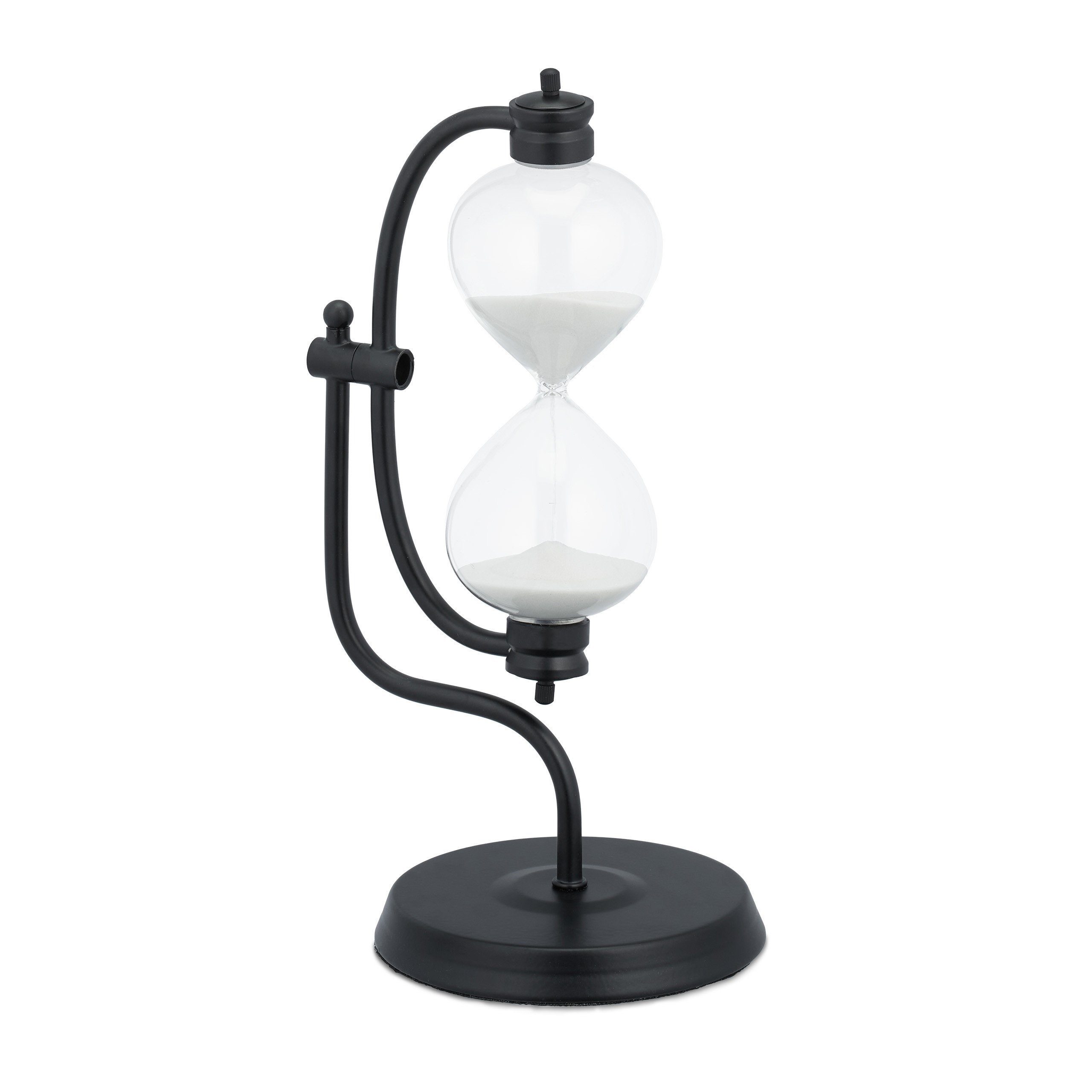relaxdays Sanduhr schwarz 15 min günstig online kaufen