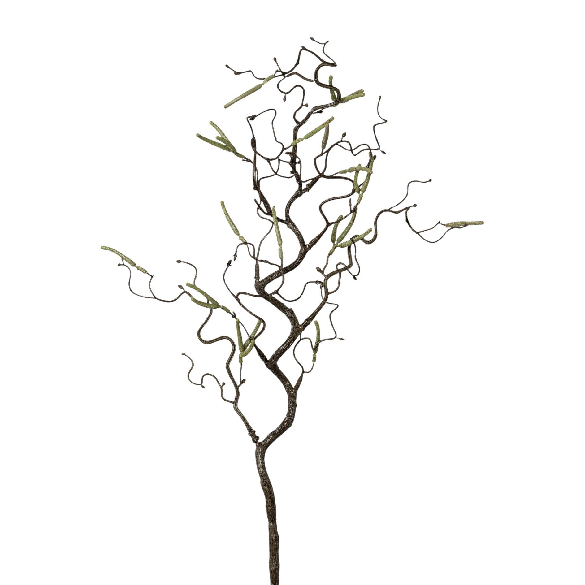 Kunstzweig Künstlicher KORKENZIEHERHASEL ca. 66cm. Haselnusszweig Ast