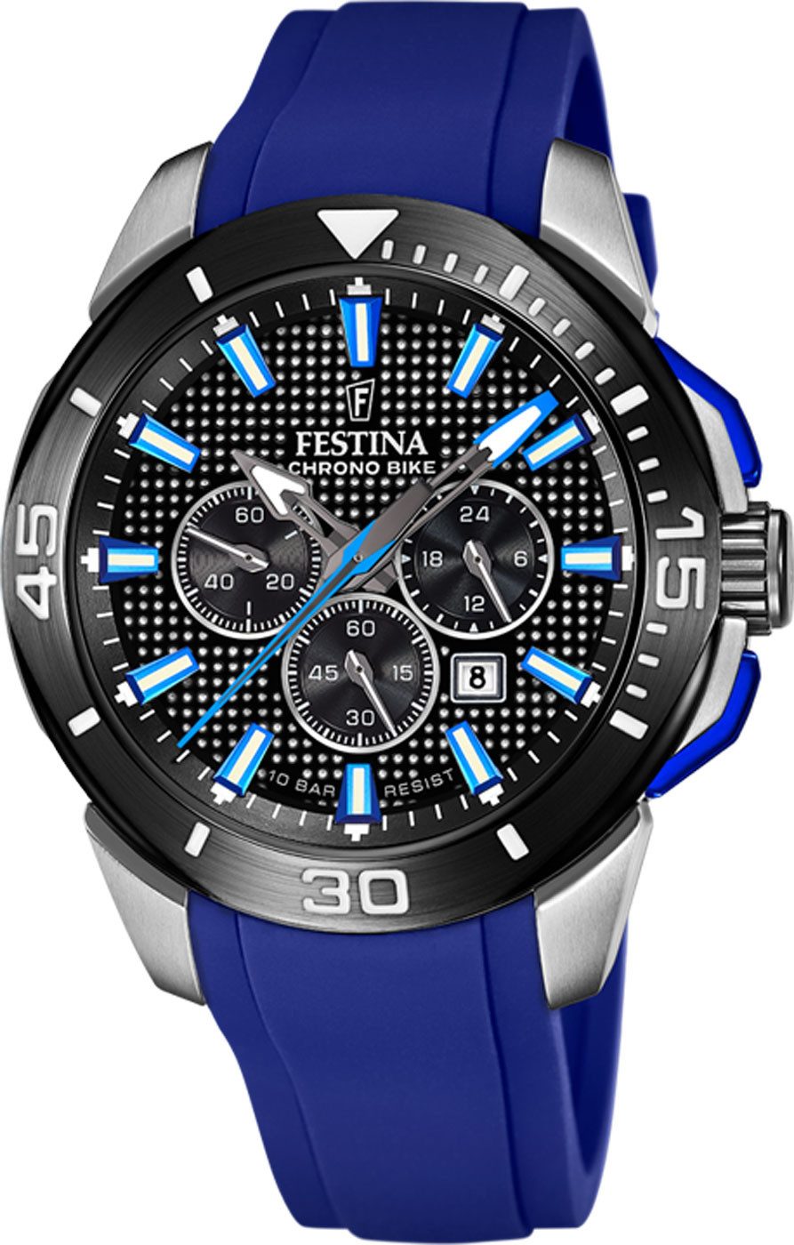 Festina Quarzuhr Herrenchronograph, Edelstahl - Festina Modell: 20642_1 günstig online kaufen