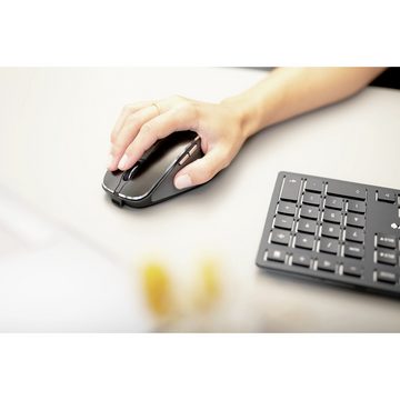 Cherry CHERRY Bluetooth® Tastatur, Maus-Set Deutsch, QWERTZ Schwarz Tastatur- und Maus-Set