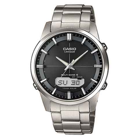 Casio Funk Funkchronograph LCW-M170TD-1AER, Solaruhr, Armbanduhr, Herren, digital, Stoppfunktion