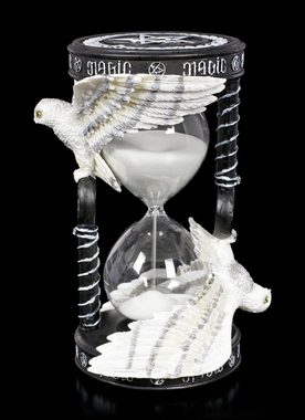 Figuren Shop GmbH Sanduhr Eulen Sanduhr - Magical Owl by Anne Stoke - Fantasy Dekoration