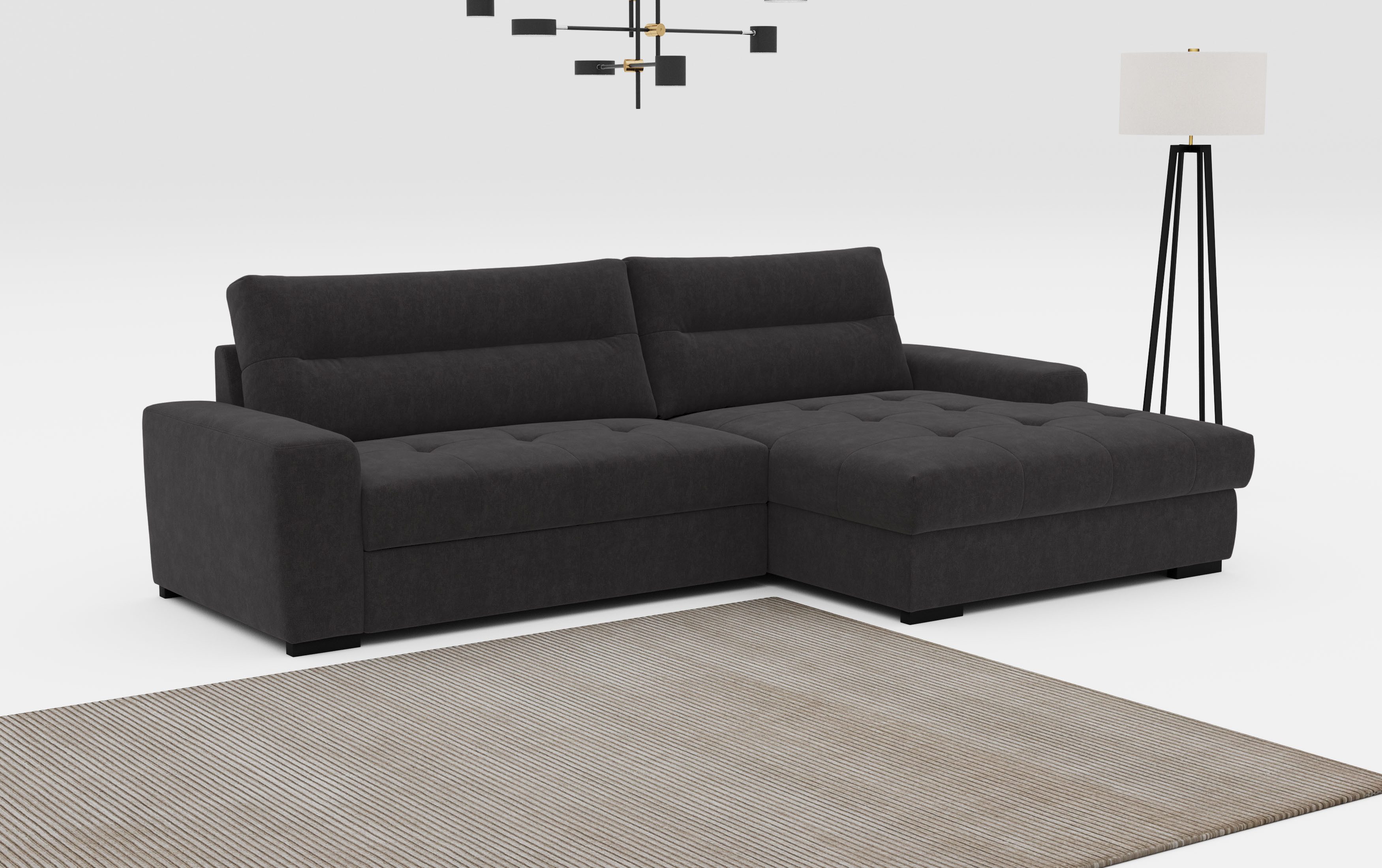 COTTA Ecksofa "Cappa L-Form", wahlweise mit Bettfunktion & Bettkasten günstig online kaufen