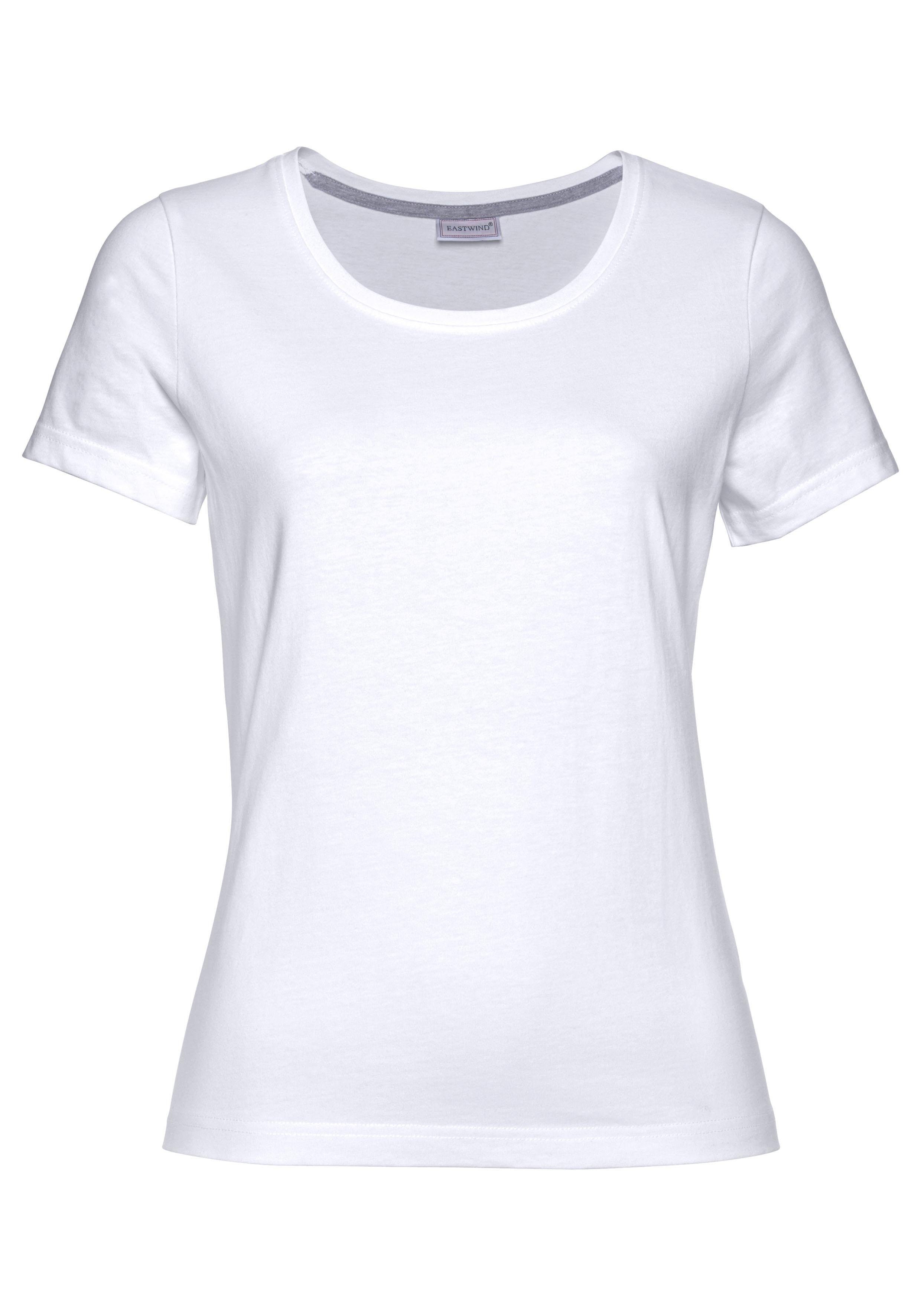 Eastwind T-Shirt (Spar-Set, 3er-Pack) schwarz, weiß schwarz