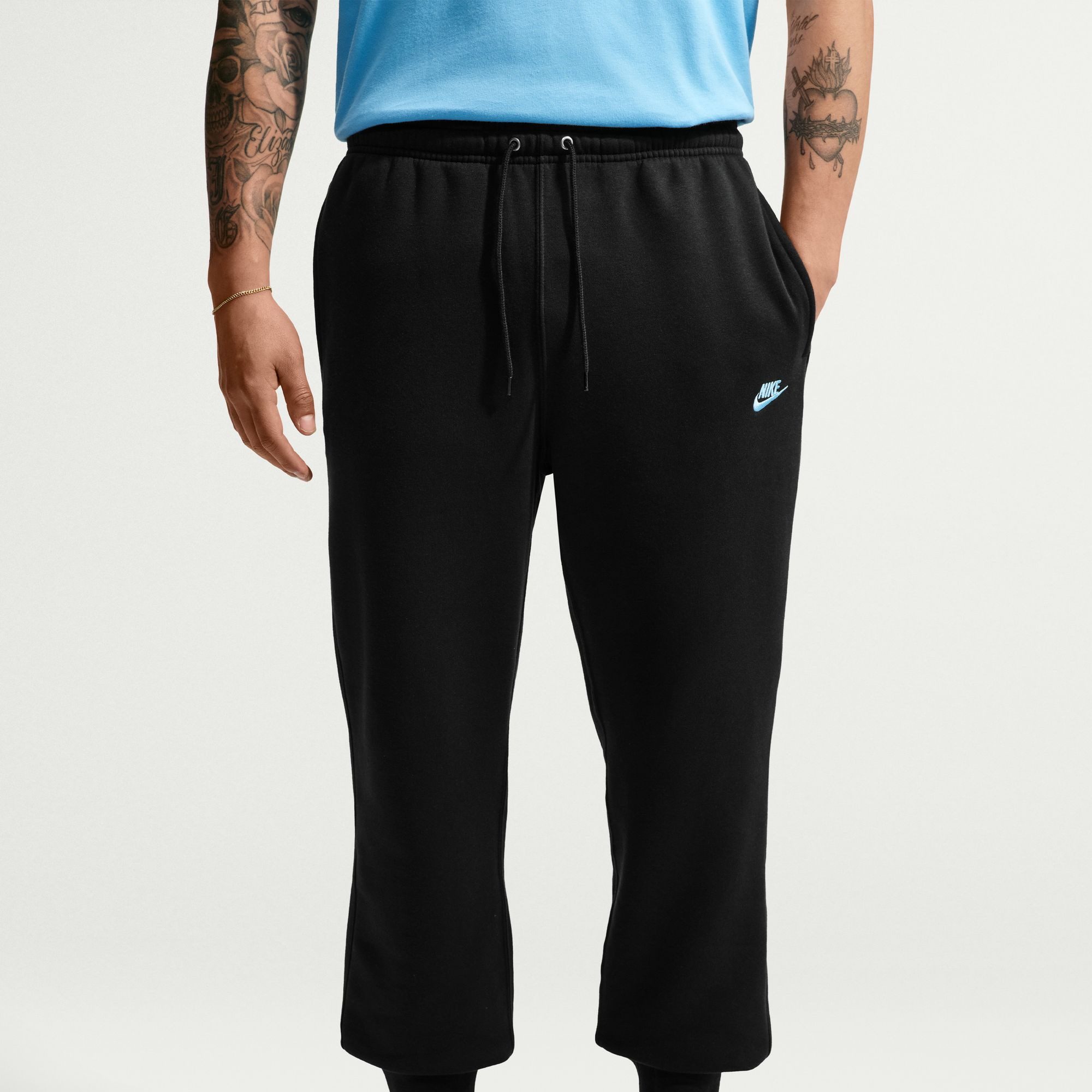 Nike Sportswear Jogginghose M NK CLUB BB JOGGER mit Logodruck, aus angerautem Fleece