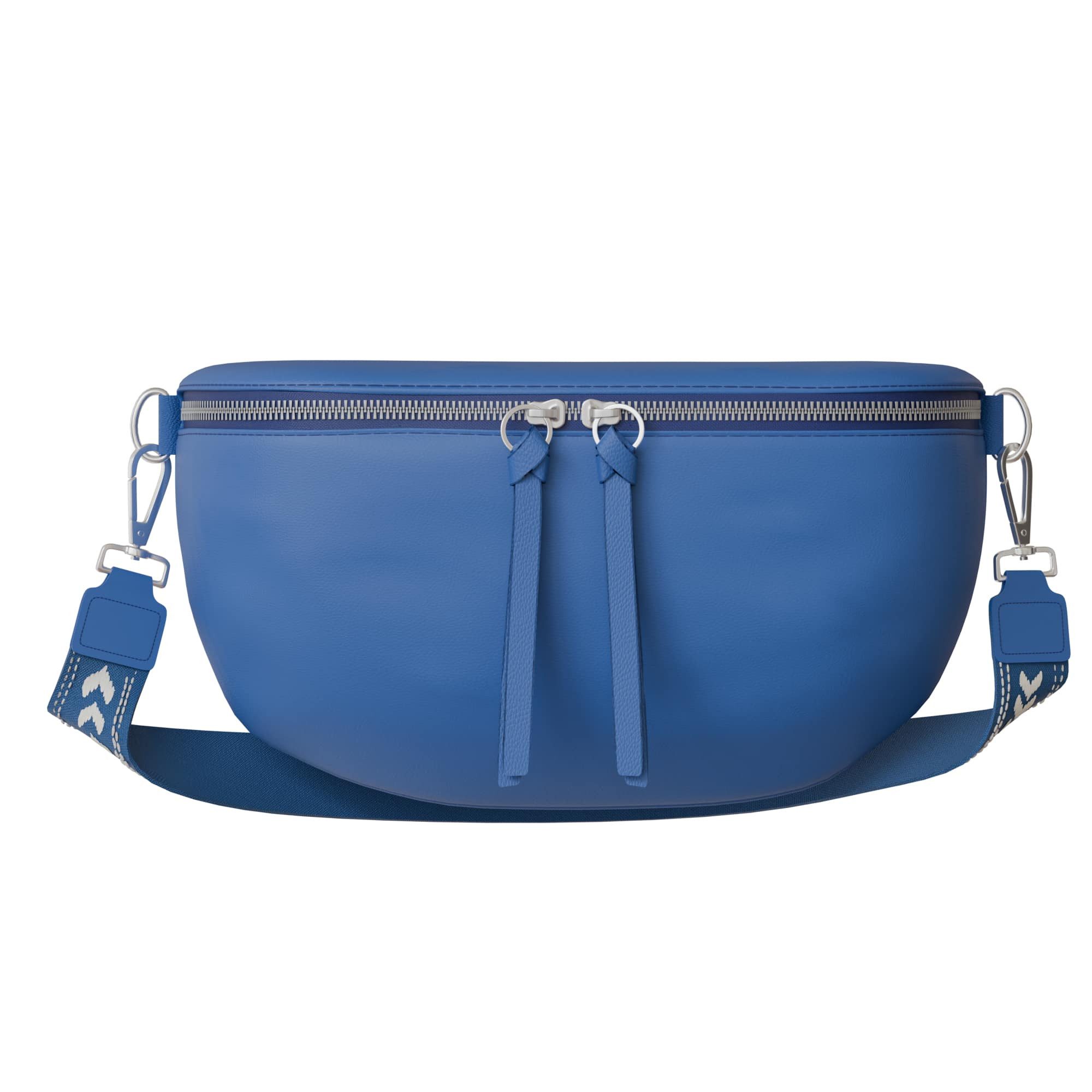 Umhängetasche Damen Crossbody Schulter Tasche Veganes Leder Modern Stilvoll 30621