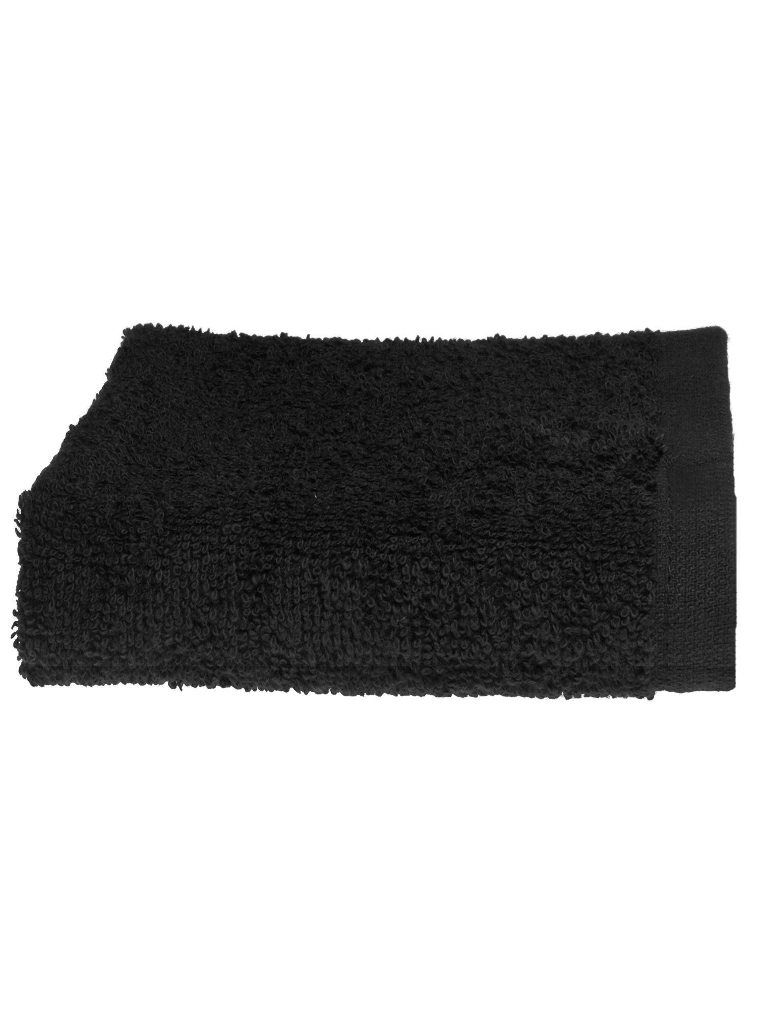 Julie Julsen Handtücher 1-Handtücher-Schwarz-Waschlappen 30 x 30 cm, Baumwo günstig online kaufen