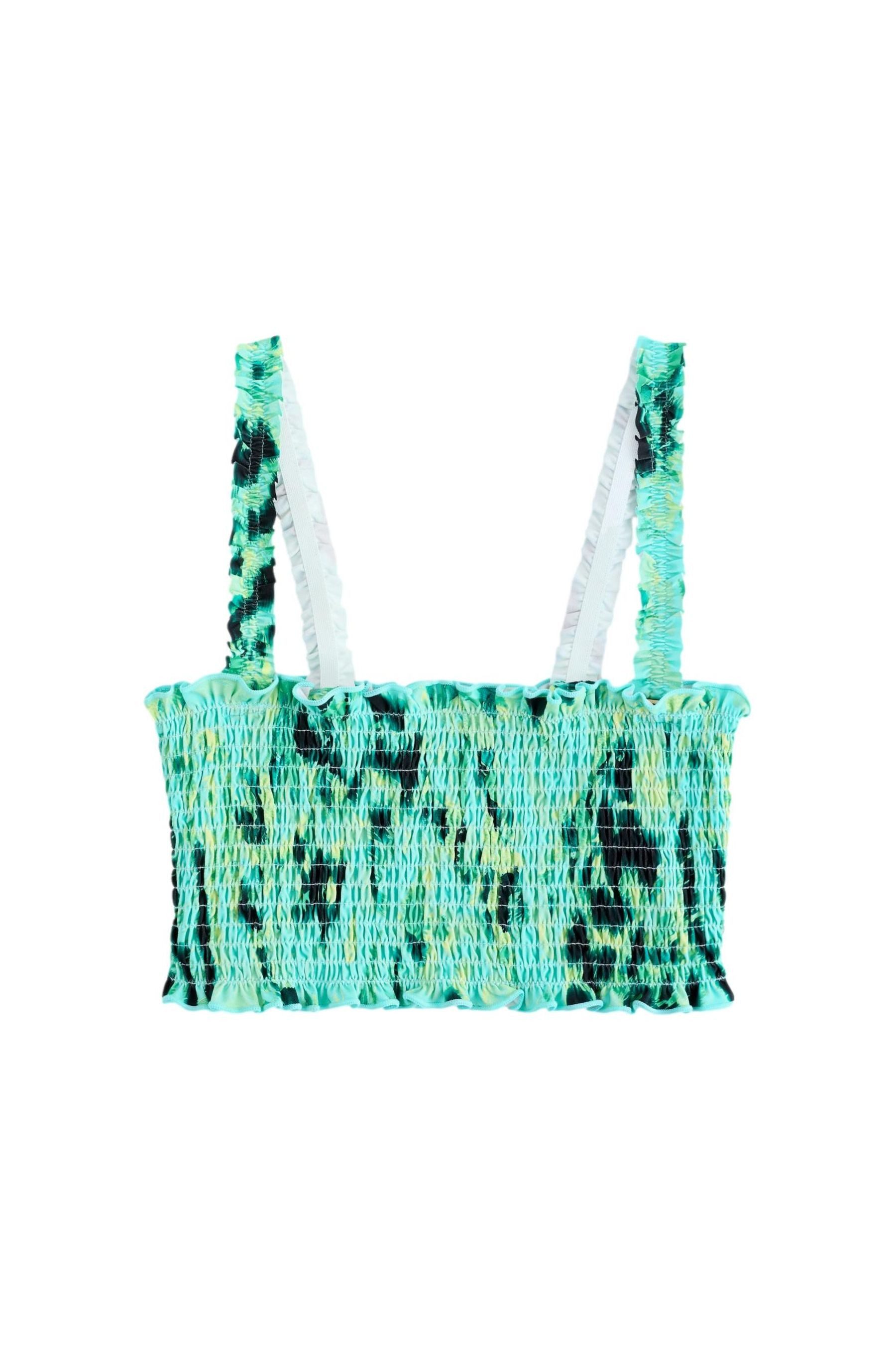 Next Bandeau-Bikini-Top Gesmoktes Bandeau-Bikinioberteil (1-St)