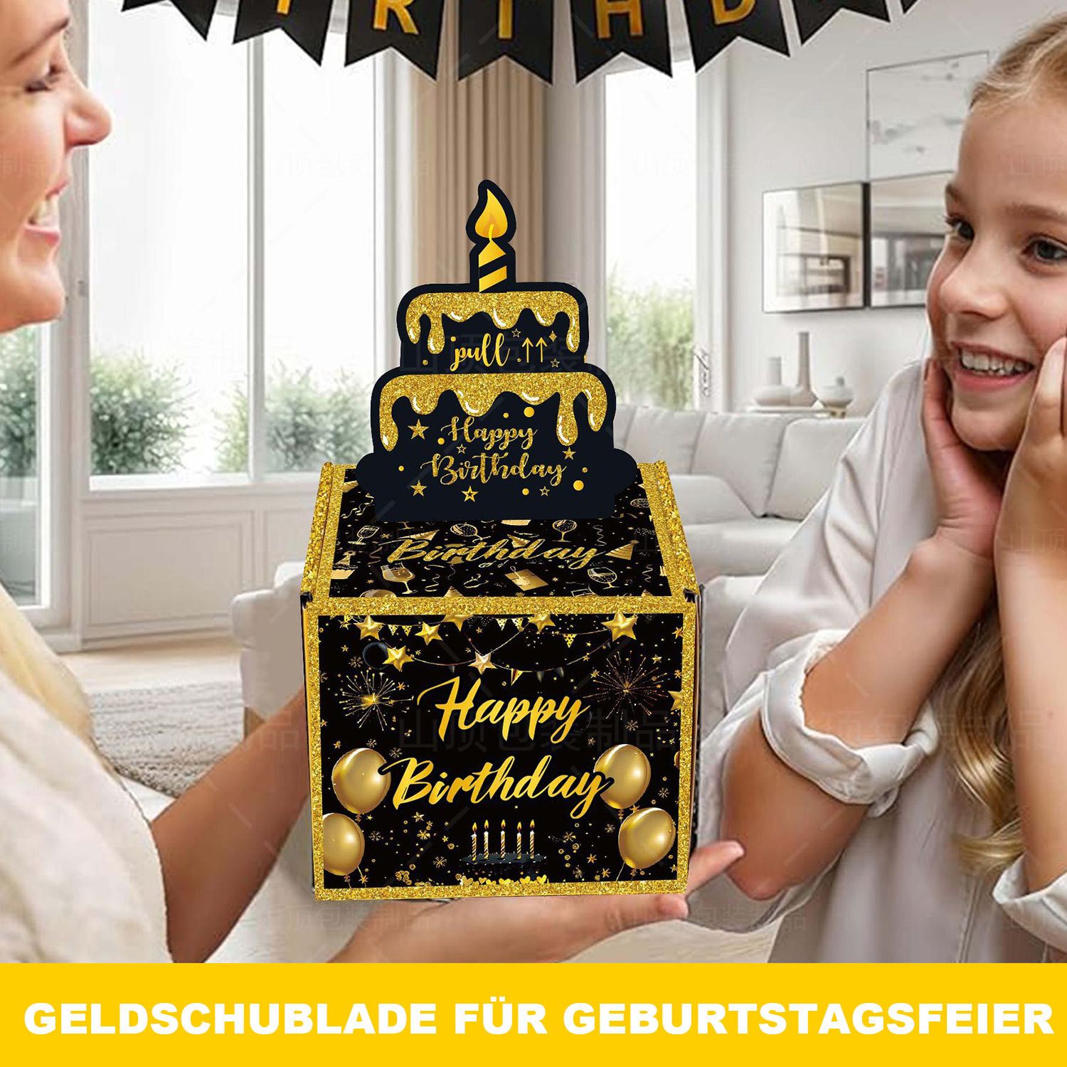 Refttenw Geschenkbox Papierschachtel zur Geburtstagsparty-Dekoration, Spars günstig online kaufen