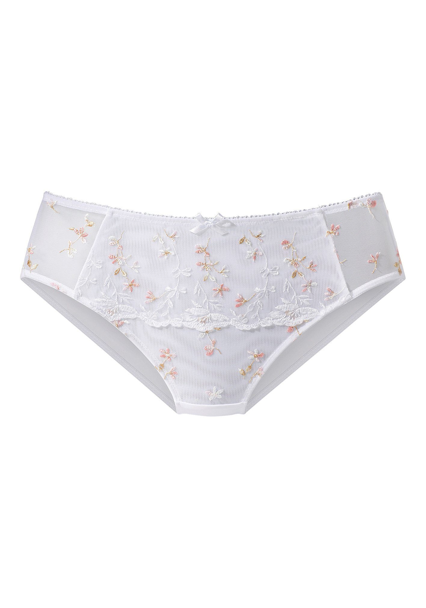 Nuance by Lascana Slip als Dessous-Set kombinierbar mit Spitze in blumiger Optik, sexy Dessous, große Größen – Bild 2 von 5
