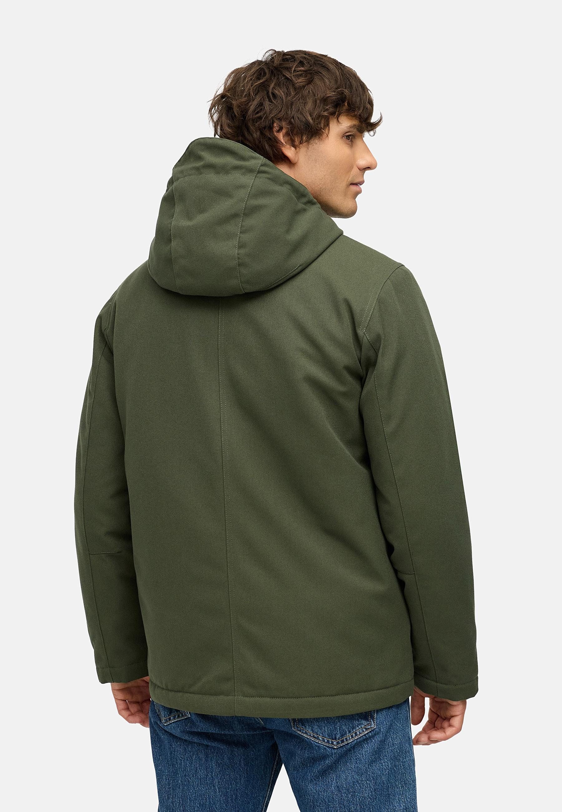 Ragwear Winterjacke Mr Them stylische Herren Outdoorjacke mit großer Kapuze