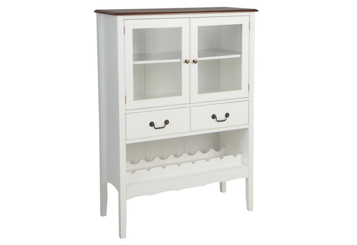 KOMFOTTEU Weinschrank Buffetschrank mit Glashalter