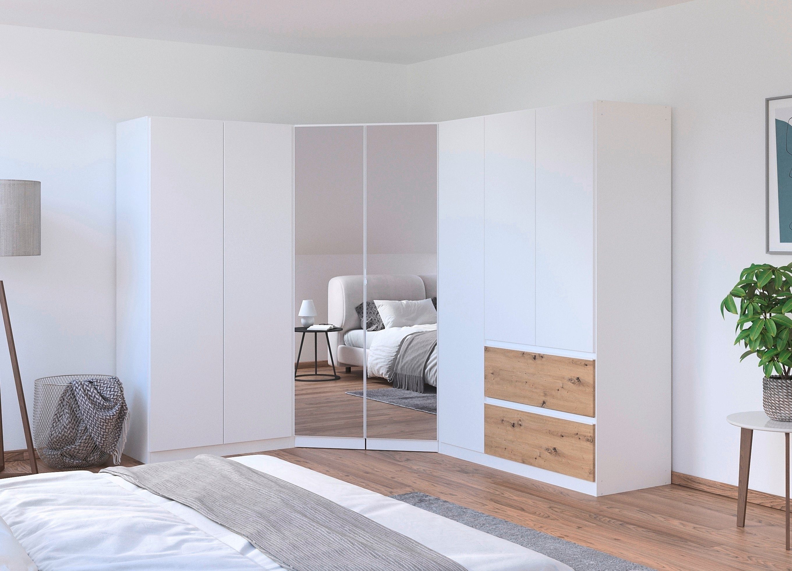 rauch Schrank-Set "Kleiderschrank Schrank Garderobe Wäscheschrank COSTA mit günstig online kaufen