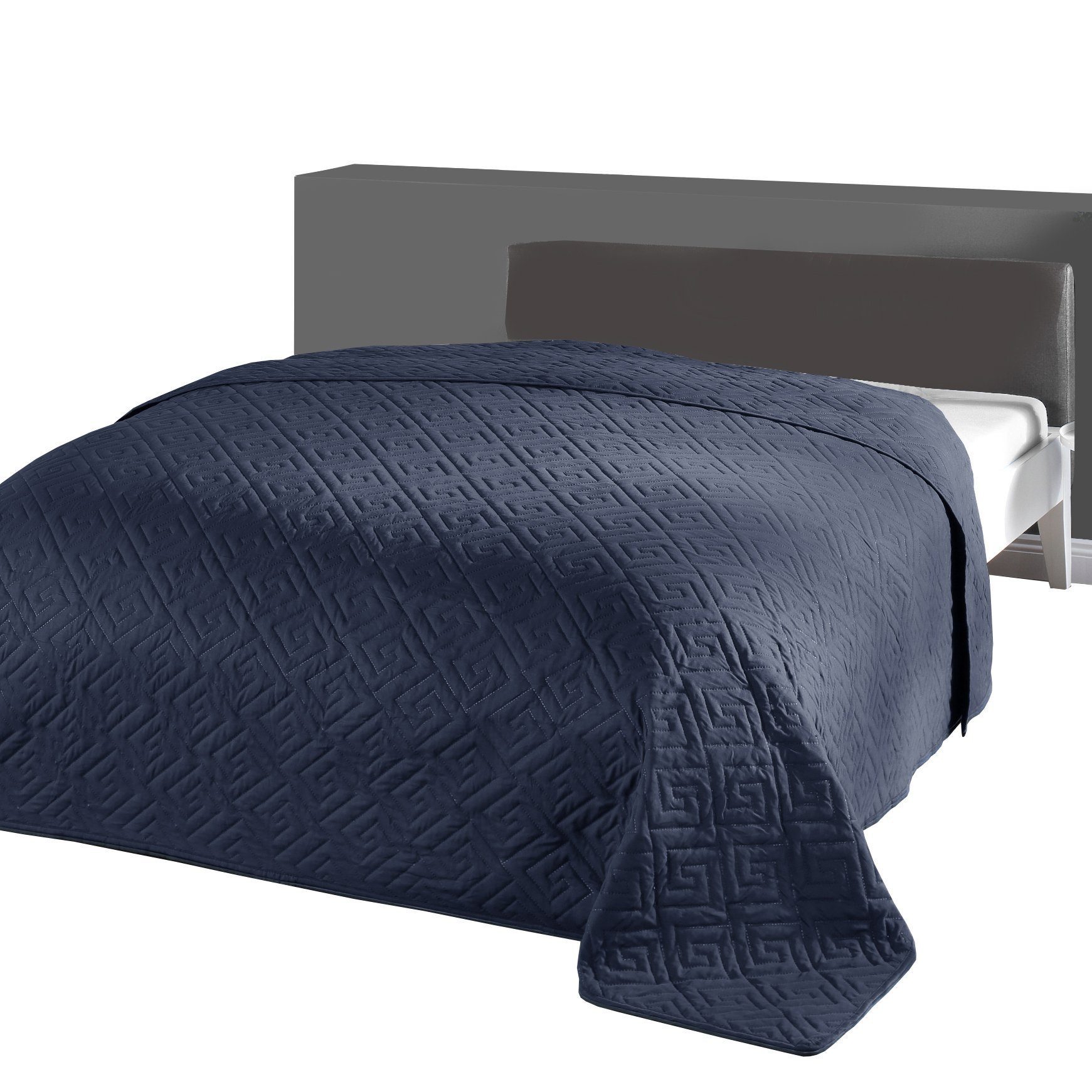 Delindo Lifestyle Tagesdecke Premium, Bettüberwurf, mit Rautensteppung günstig online kaufen