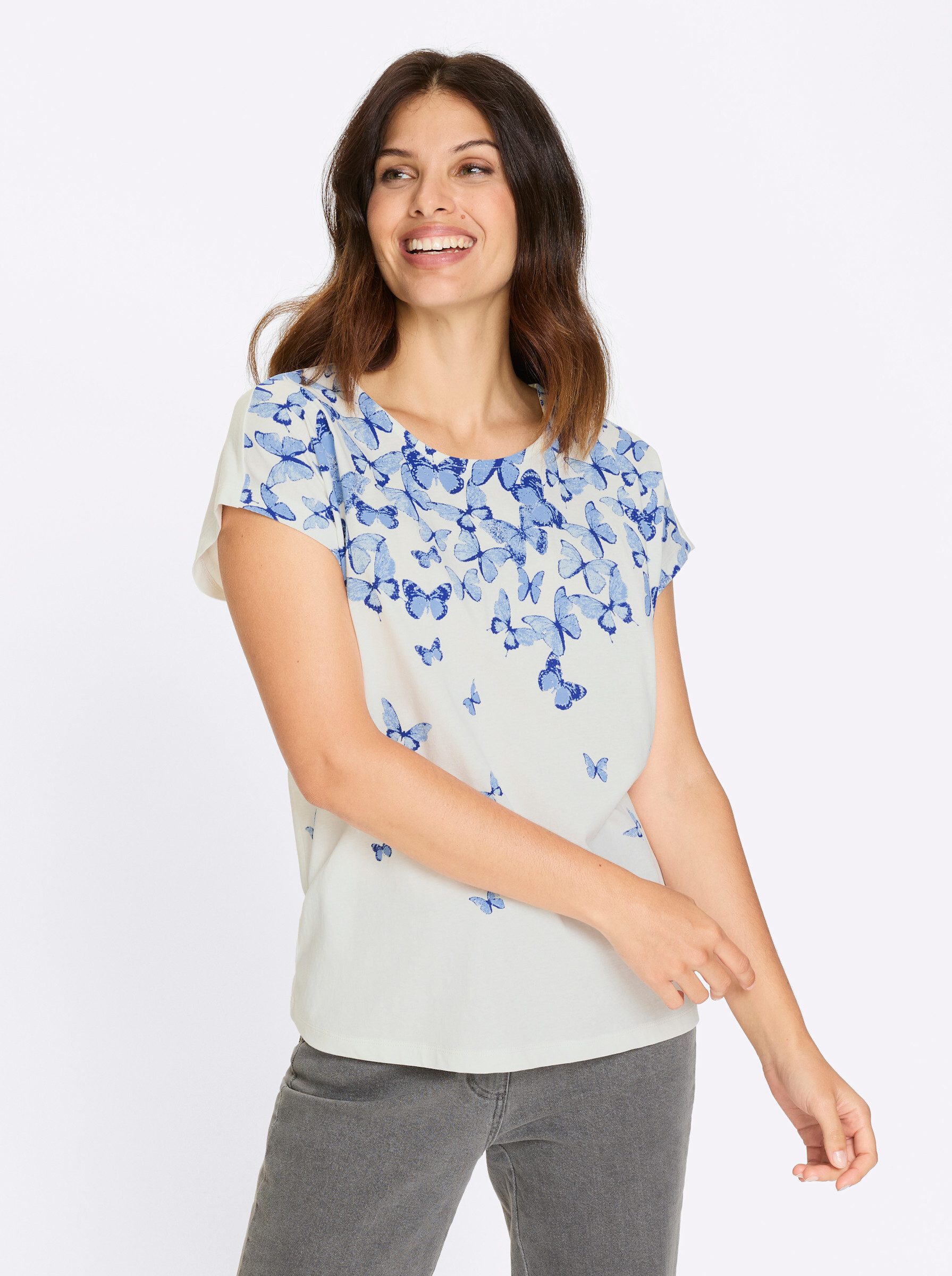 T-Shirt Kurzarm-Shirt Extra kurz