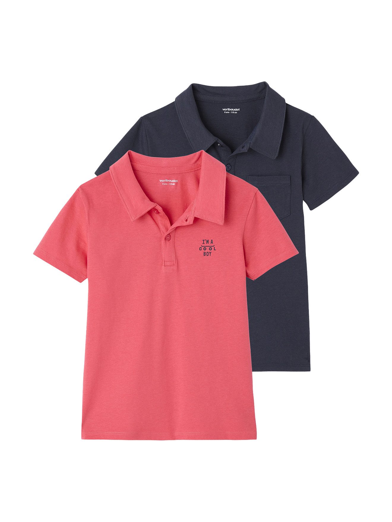 Poloshirt 2er-Pack Jungen Poloshirts, Kurzarm