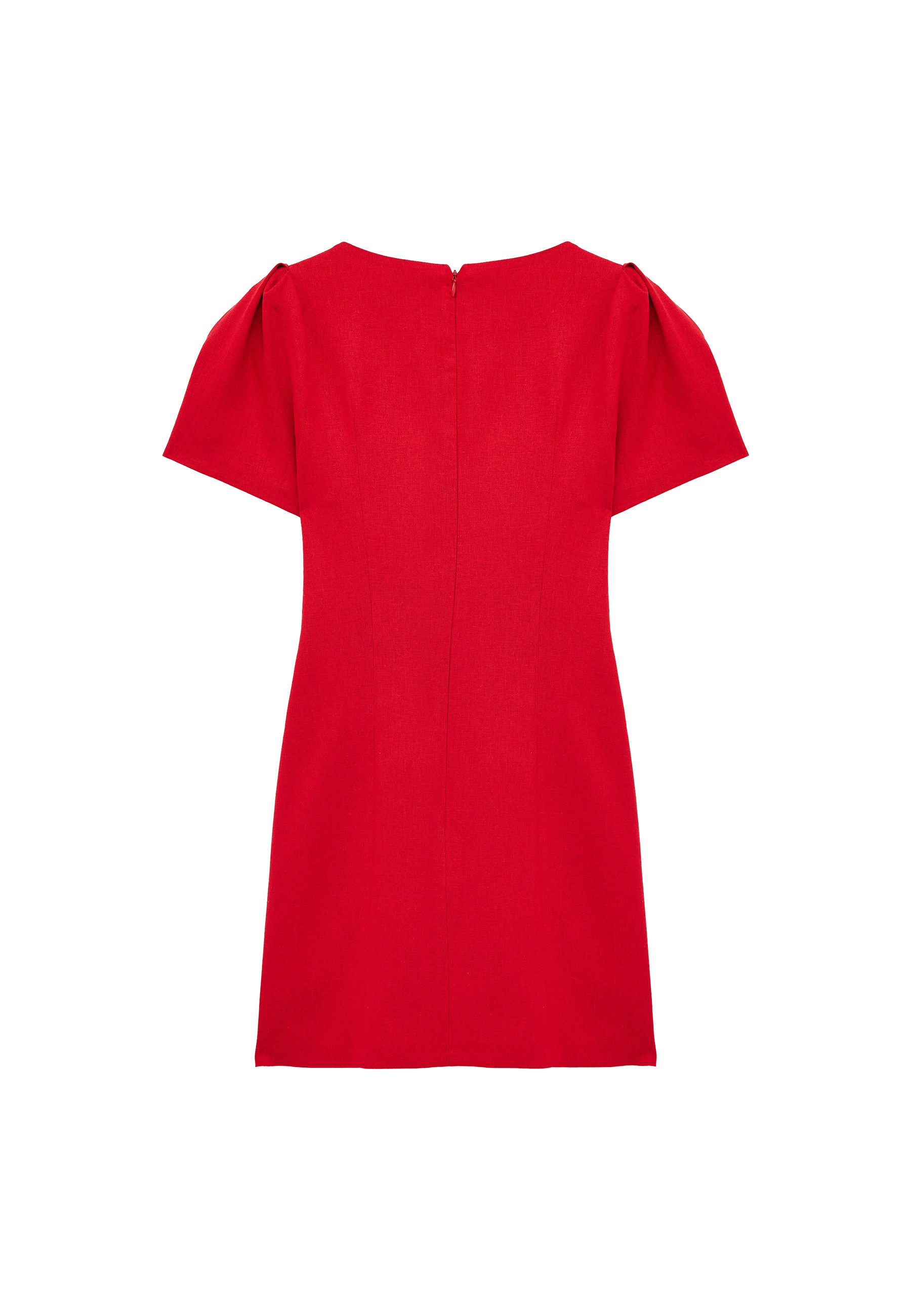 Koton Badekleid Mit Falten A Form Minikleid
