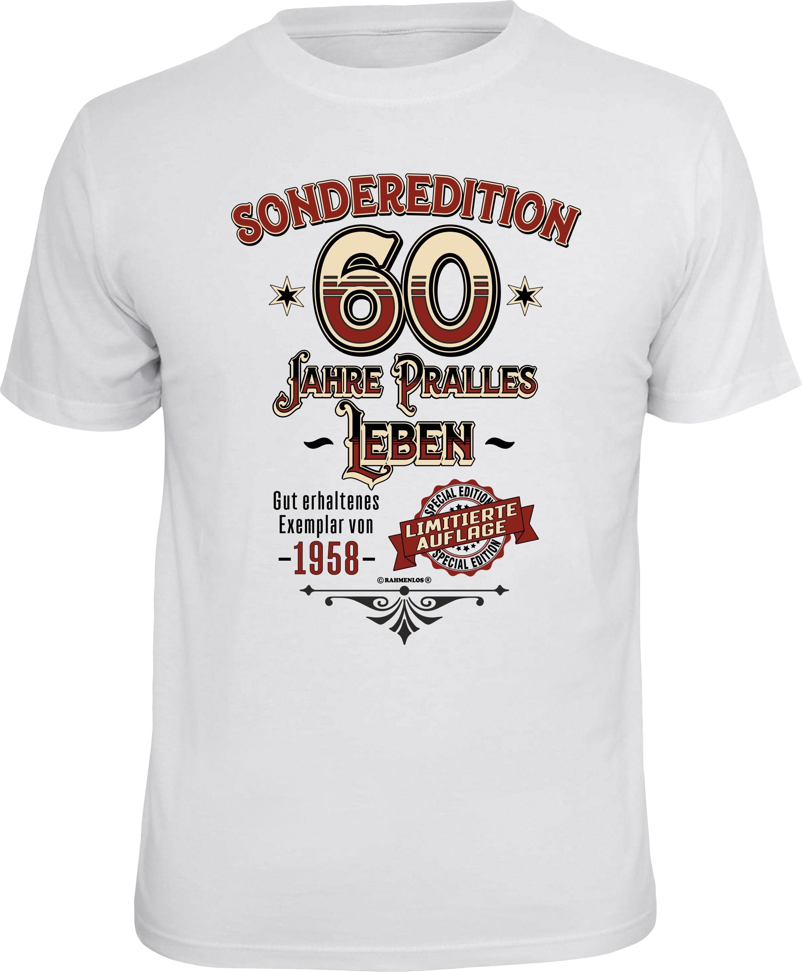 Rahmenlos TShirt zum 60. Geburtstag online kaufen OTTO