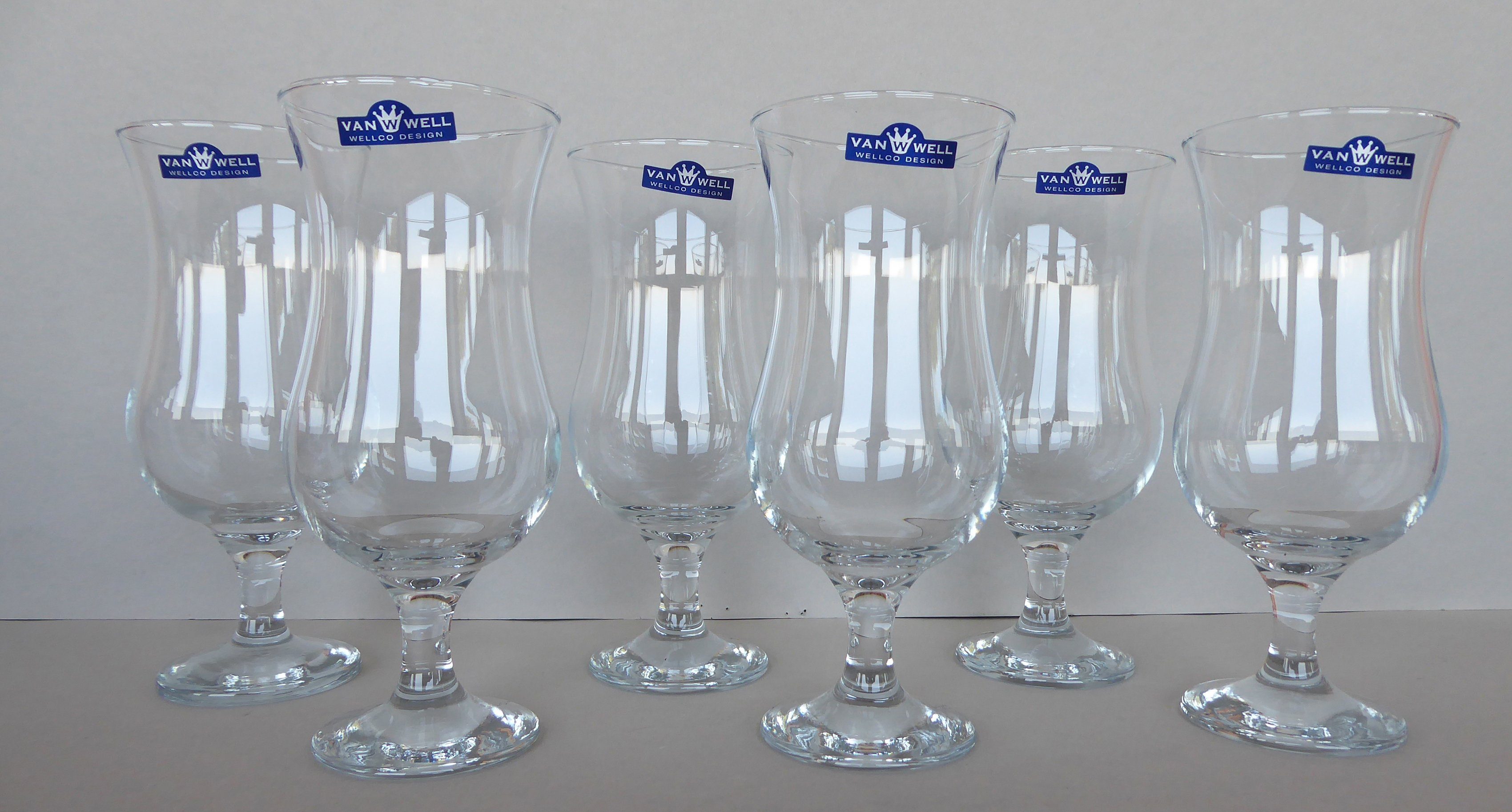 van Well Cocktailglas, 6-tlg., Glas, 46 cl, 6-teilig