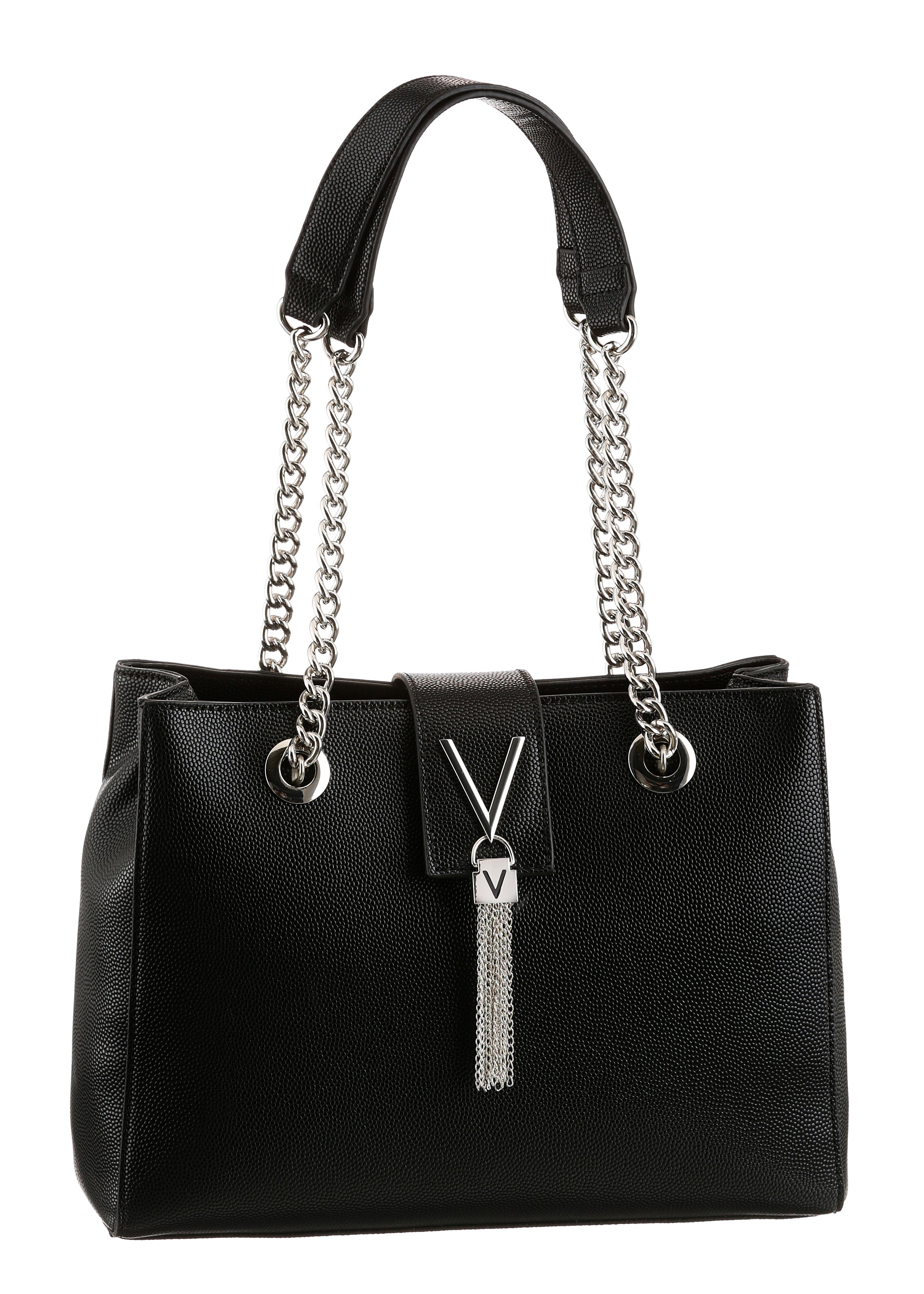 VALENTINO BAGS Shopper DIVINA, mit silberfarbenen Details