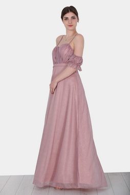 Modabout Abendkleid Langes Maxikleid Sommerkleid für Damen- NELB0588D5146GÜL (1-tlg)