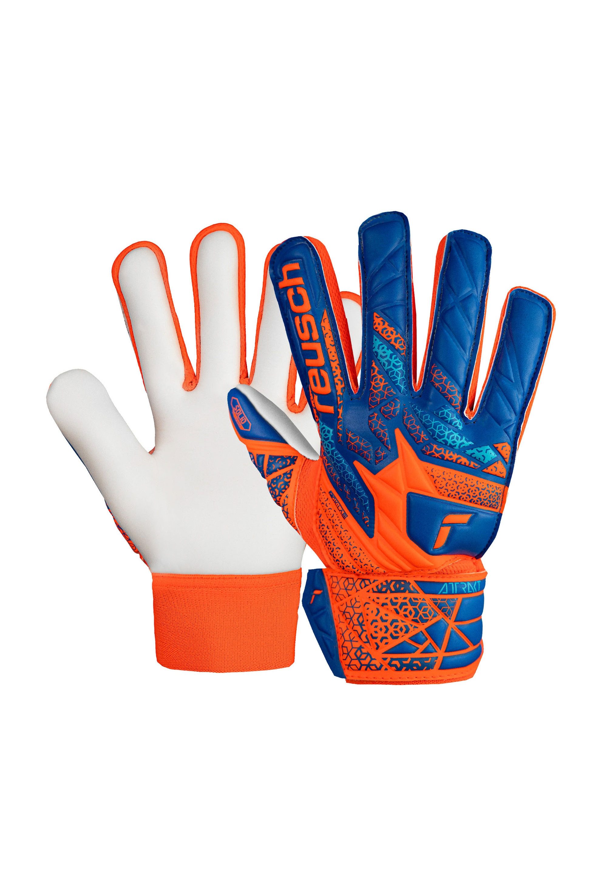 Reusch Torwarthandschuhe Attrakt Starter Solid Junior mit Negativ Cut