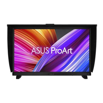 Asus 80,1cm Profess.PA32DC DP+HDMI UHD Spk Lift TFT-Monitor (3840 x 2160 px, 4K Ultra HD, 0,1 ms Reaktionszeit, 60 Hz, OLED, Lautsprecher, HDCP, HDR, Pivot, Höhenverstellbar)