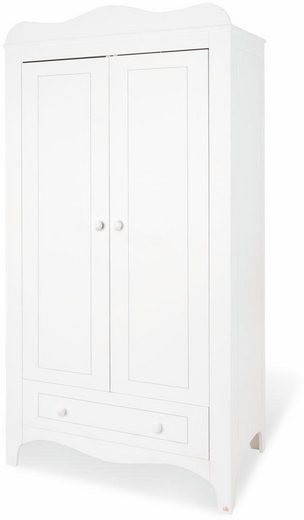 Pinolino® Kleiderschrank »Fleur« 2-türig, Gesamtaußenmaße ...
