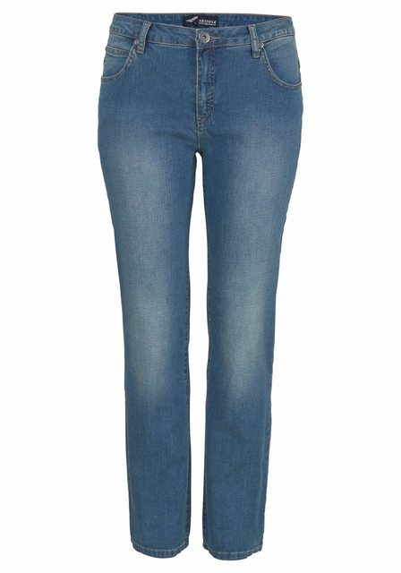 Hosen - Arizona Gerade Jeans »Shaping« High Waist › blau  - Onlineshop OTTO