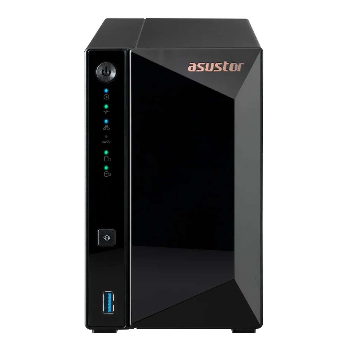 Asustor Asustor DRIVESTOR 2 Pro Gen2 AS3302T v2 NAS Realtek RTD1619B 2 GB DDR4 NAS-Server