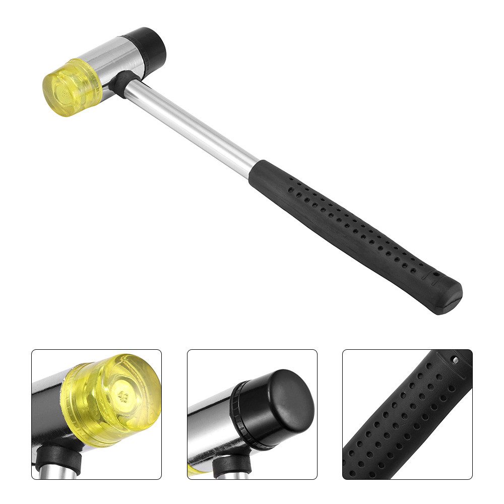 BlingBin Verlegeset Laminat Verlegeset mit 30 Abstandshaltern, Gummihammer & Zugeisen, (1er Set, 33-tlg., 33tlg), für Laminatböden - All-in-One-Holz Laminatboden-Werkzeug-Set