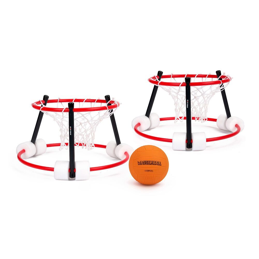 Badespielzeug Wasserbasketball-Set, Für Schwimmer und Nichtschwimmer geeignet