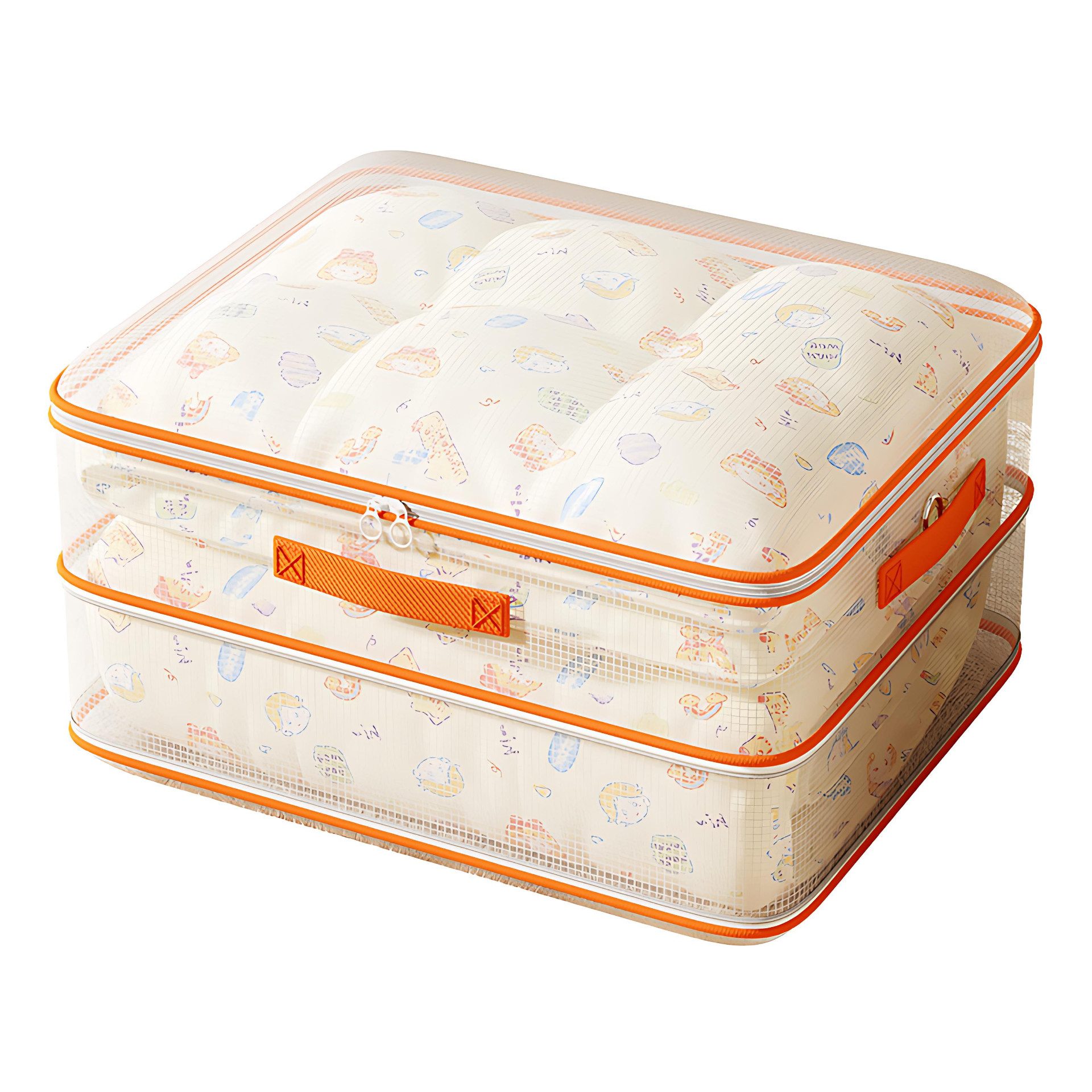 HoyoLee Handels GmbH Aufbewahrungstasche 2 Aufbewahrungstaschen Decken, Daunenjacken Staubund Wasserfestigkeit